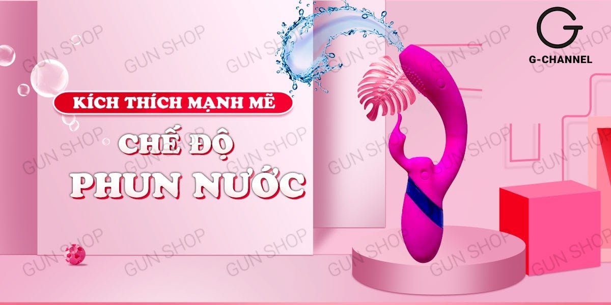 Bán Dương vật giả phát nhiệt phun nước rung mạnh đa chế độ sạc điện - Cokelife chính hãng
