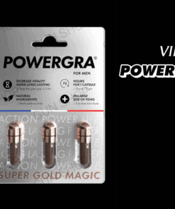 Bảng giá Viên uống tăng kích thước kéo dài thời gian Powergra For Men  - Vỉ 3 viên  nhập khẩu