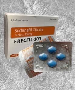 Thuốc Erecfil-100 Sildenafil 100mg tăng cường cương dương- hakichi