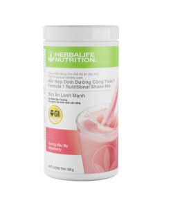 Sữa herbalife F1 Bữa Ăn Lành Mạnh công thức 1 Hương Dâu tây 550 Gram - Hakichi