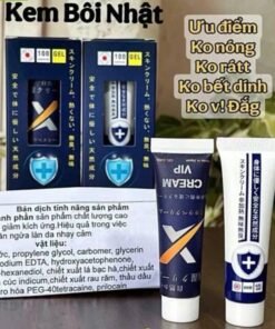 Kem Vip Nhật Trắng X Cream chính hãng tăng cường sinh lý giới kéo dài thời gian