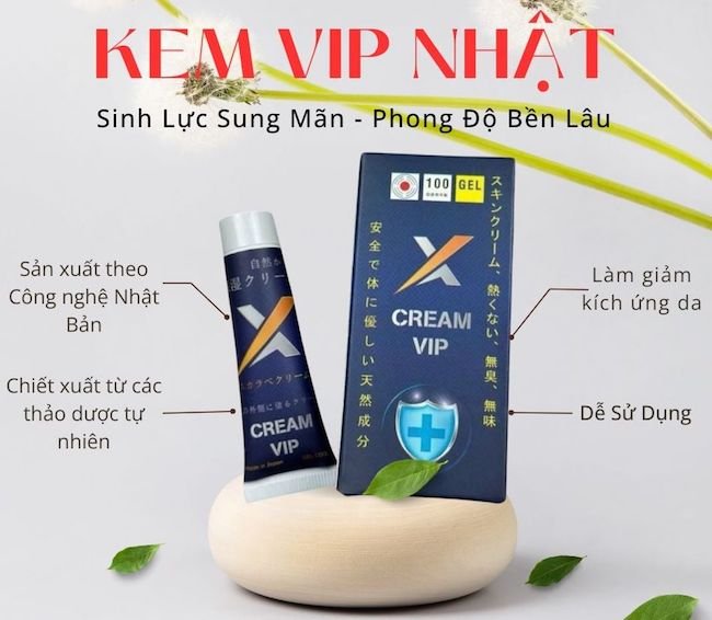 Kem Vip Xanh Cream Vip Nhật Bản Chính Hãng – Hỗ Trợ Nam Giới Lâu Ra Kem Vip Xanh Cream Vip Nhật Bản Chính Hãng – Hỗ Trợ Nam Giới Lâu Ra