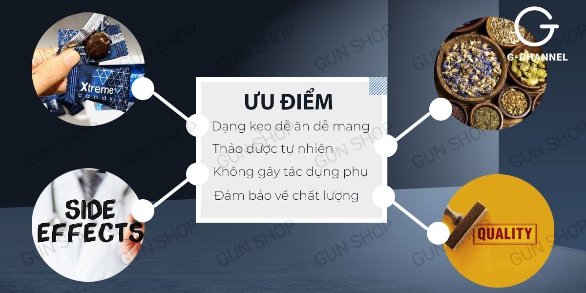 Kẹo nhân sâm Xtreme tăng cường sinh lý mạnh mẽ, hiệu- hakichi 4 Kẹo nhân sâm Xtreme tăng cường sinh lý mạnh mẽ, hiệu quả