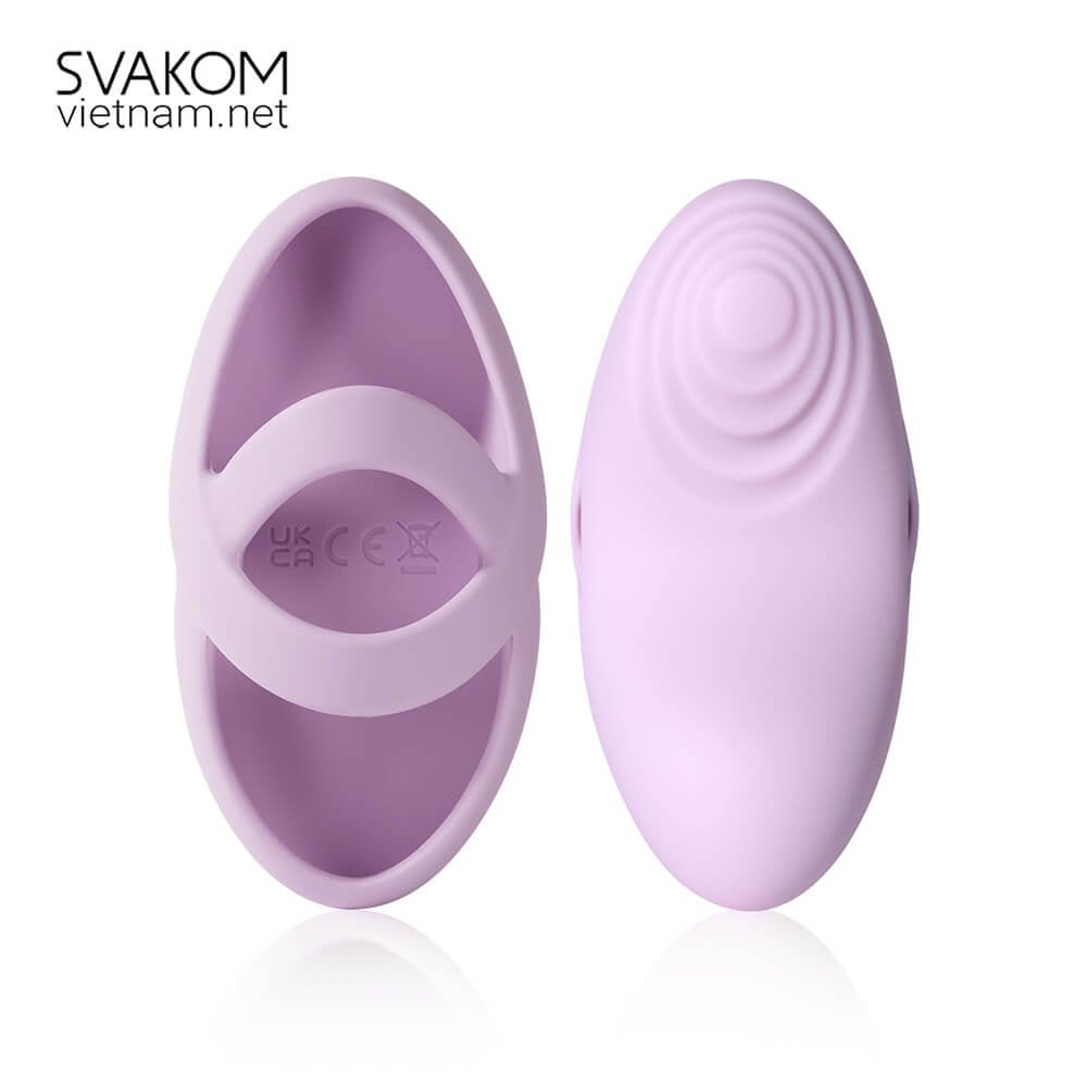 Máy rung âm vật SVAKOM Echo đeo ngón, App điều khiển, kích thích mạnh