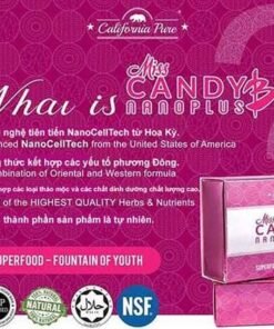 Kẹo sâm Miss Candy B tăng ham muốn sinh lý nữ hấp dẫn