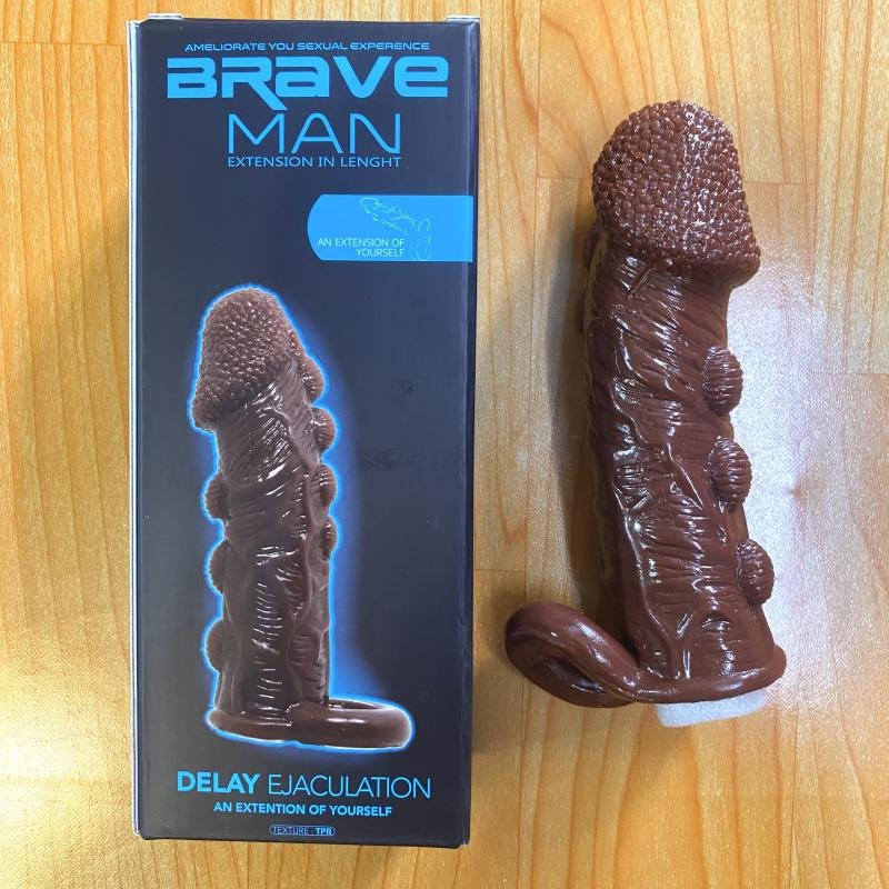 Bao Cao Su Đôn Dên Dương Vật Brave Man Có Quay Đeo Chống Tuật Siêu Mềm Dùng Cho Nam - Hakichi 4 nd bao cao su don den duong vat brave man co quay deo chong tuat sieu mem dung cho nam 17209622570