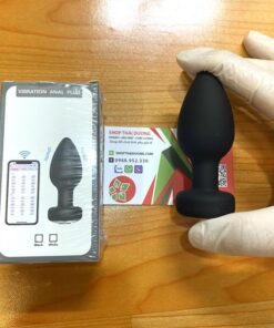Trứng Rung Phíc Cắm Hậu Môn Điều Khiển Từ Xa Kết Nối Bluetooth Qua AAp Điện Thoại - 10 Chế Độ Rung - Hakichi