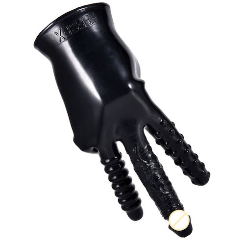 Bao Tay Tự Sướng Rung Ngón Giữa Gân Gai Kích Thích Đa- Hakichi 7 Bao Tay Tự Sướng Rung Ngón Giữa Gân Gai Kích Thích Đa Chiều