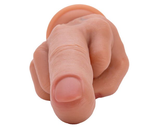 Dương vật giả ngón tay giữa khổng lồ Rotten hand rung mạnh silicon mềm mại