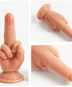 Dương vật giả ngón tay giữa khổng lồ Rotten hand rung mạnh silicon mềm mại