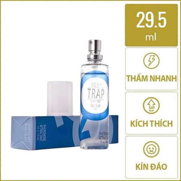 Nước Hoa Kích Thích Nam Nữ Sexy Trap Since 1969 3 nuoc hoa kich thich trapp for him 295ml