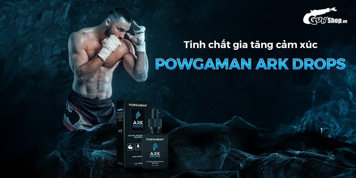 Sỉ Tinh chất gia tăng cảm xúc Powgaman Ark Drops - Chai 30ml có tốt không?