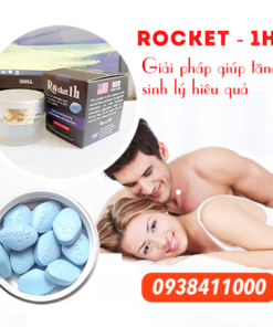 Rocket 1h Mỹ chính hãng viên uống tăng cường sinh lý kéo dài thời gian Nam giới mạnh mẽ