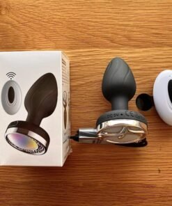 Sextoy Trứng Rung Phíc Cắm Hâu Môn 10 Chế Độ rung - Kết Hợp Đèn Lel Đổi Màu Điều Khiển Từ xa - Hakichi