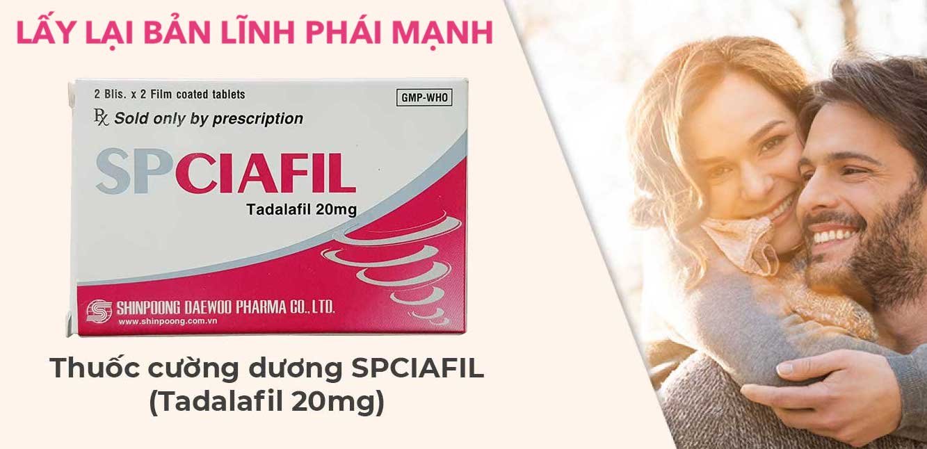 Spciafil Tadalafil 20mg tăng cường sinh lực kéo dài thời gian quan- hakichi 3 Spciafil Tadalafil 20mg tăng cường sinh lực kéo dài thời gian quan hệ