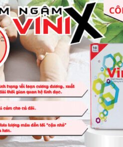 Tem ngậm Vinix 100mg Hàn Quốc tăng sinh lý kéo dài hiệu quả