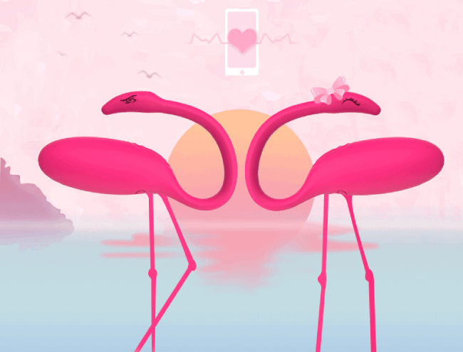 Đại lý Trứng rung thiên nga Flamingo Magic Motion điều khiển từ xa bằng điện thoại mới nhất