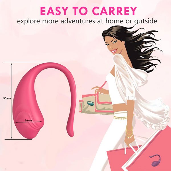Review Trứng Rung Cá Heo Little Tadpole Điều Khiển App Kết Nối Bluetooth hàng mới về