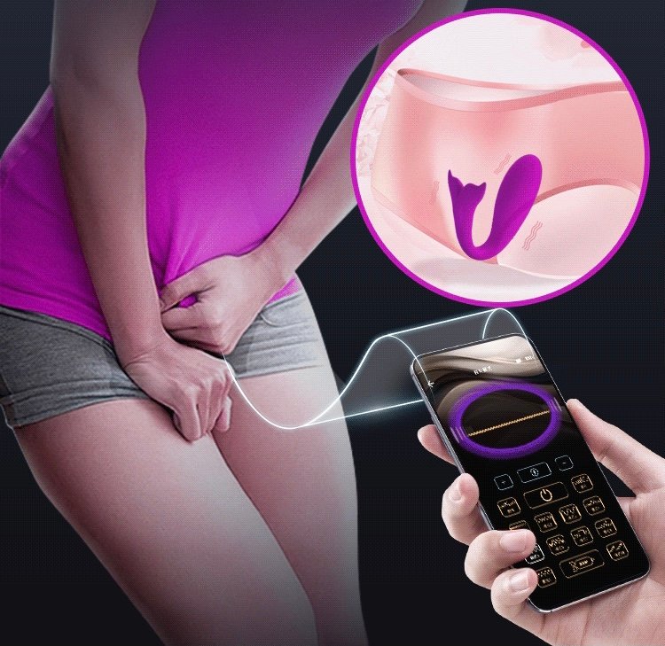 Mua Trứng Rung Cá Heo Điều Khiển Qua App Điện Thoại Pretty Love JayLeen giá tốt