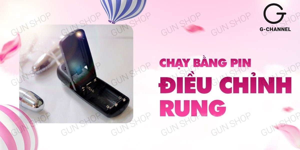 Trứng rung tình yêu inox 2 đầu cao cấp – Baile Double Bullets Hot chính- Hakichi 4 Sỉ Trứng rung tình yêu inox 2 đầu cao cấp - Baile Double Bullets Hot chính hãng