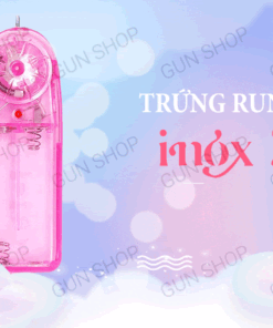 Trứng rung 2 đầu inox Baile cao cấp kích thích cực mạnh