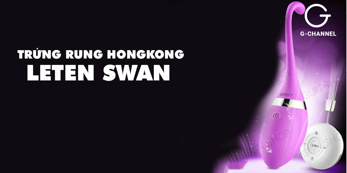 Leten Swan trứng rung sạc điện tiện lợi, bán chạy, an toàn