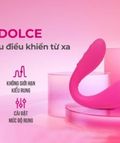 Trứng rung Lovense Dolce 2 đầu thông minh điều khiển app tiện lợi