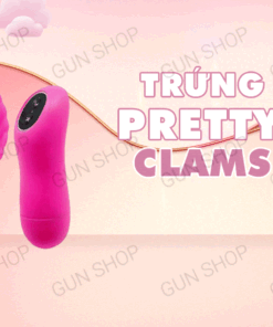 Cửa hàng bán Trứng rung điều khiển từ xa đa chế độ rung pin - Pretty Love ClamShell  nhập khẩu
