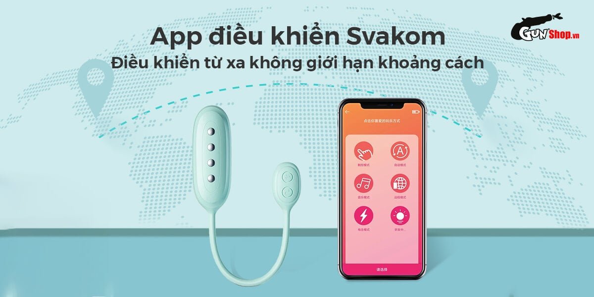 Trứng rung sốc điện Svakom Viviana điều khiển qua app điện thoại tốt- Hakichi 2 Nơi bán Trứng rung sốc điện Svakom Viviana điều khiển qua app điện thoại tốt nhất