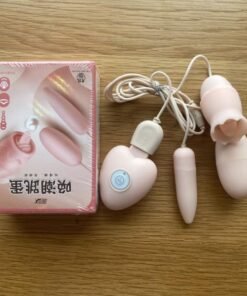 Trứng Rung Tình yêu Mini 3 trong 1 kết Hợp Lưỡi Liếm Cao Cấp - Hakichi