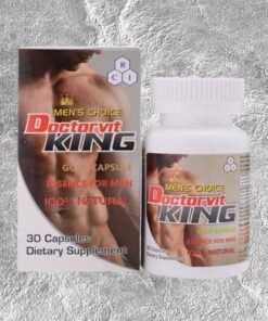 Doctorvit King chai 30 viên nâng cao sinh lý nam cải thiện rối loạn cương dương