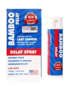 Xịt K&eacute;o D&agrave;i Xuất Tinh Cao Cấp Bamboo Delay Spray Ch&iacute;nh H&atilde;ng- hakichi
