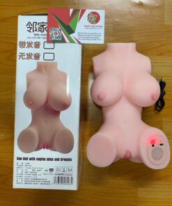 Búp Bê TÌnh Yêu 6D Silicon Bán Thân Có Cảm Biến Rung Rên Cho Nam Tự Sướng cực Phê Cân Nặng 3kg - Búp Bê Tình Dục Cao Cấp - Hakichi