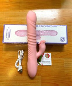 Dương Vật Giả Rung Ngoái BETTY Vibrator - Kết Hợp Lưỡi Liếm 2 Đầu Và Toả Nhiệt - Hakichi