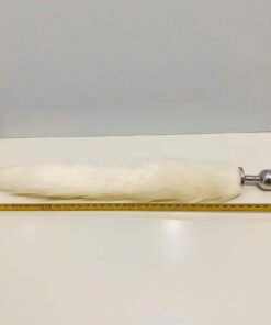 Sextoy Cosplay Đuôi Cáo – Phích Cắm Hậu Môn Hợp Kim, Đuôi Lông Mềm Mùa Trắng - Hakichi