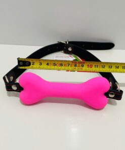Bit Gag BDSM Hình Xương – Bịt Miệng Dây Da Cho Trò Chơi Nô Lệ, Master & Slave - Hakichi