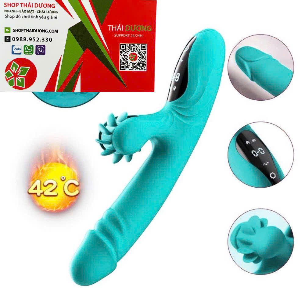 Dương Vật Giả Rung thụt 9 Chế Độ Màn Hình Cảm Ứng - Kết Hợp Xoay Liếm Toả Nhiệt Đa Năng - Hakichi 6 Dương Vật Giả Rung thụt 9 Chế Độ Màn Hình Cảm Ứng - Kết Hợp Xoay Liếm Toả Nhiệt Đa Năng