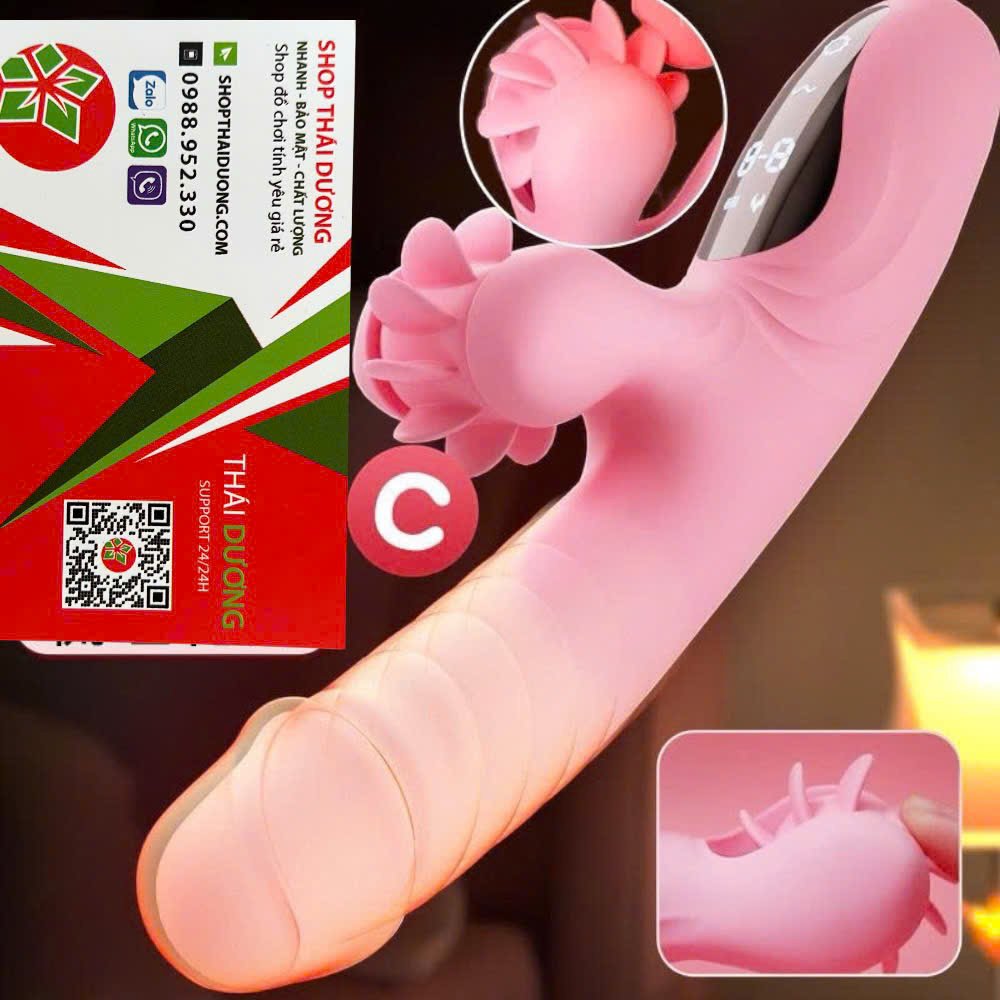 Dương Vật Giả Rung thụt 9 Chế Độ Màn Hình Cảm Ứng - Kết Hợp Xoay Liếm Toả Nhiệt Đa Năng - Hakichi 8 Dương Vật Giả Rung thụt 9 Chế Độ Màn Hình Cảm Ứng - Kết Hợp Xoay Liếm Toả Nhiệt Đa Năng