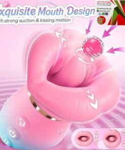Lưỡi liếm âm đạo Sovokn rung liếm hút đa chế độ Điều khiển từ xa qua app
