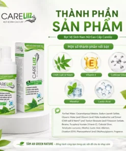 Bọt Vệ Sinh Nam Nữ Hỗ Trợ Giảm Hạt Ngọc, S/ùi, Mụn Li Ti, Gai SD, Giảm Mùi Hôi [CARELIIZ 120ML] - Ảnh 2