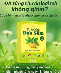 BỨA SLIM VIP - Thảo Mộc Giảm Cân Bứa Slim VIP Chính Hãng Mẫu Mới Chiết Xuất Qủa Bứa Giúp GiảmBéo HiệuQủa Dùng Đc Sausinh - Ảnh 2