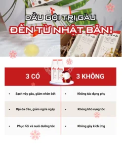 Dầu Gội Kirozi , Kirei Cải Thiện Tình Trạng Gàu, Nấm da Đầu - Ảnh 4