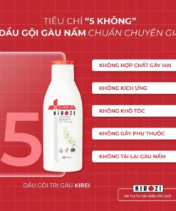 Dầu Gội Kirozi , Kirei Cải Thiện Tình Trạng Gàu, Nấm da Đầu - Ảnh 5