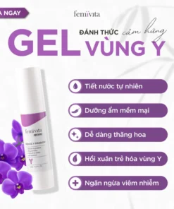 Combo 2 Gel Venus Femivita - Hỗ trợ tăng cảm hứng, giảm hô hạn, chăm sóc "cô bé", ra nước nhờn tự nhiên - Ảnh 4