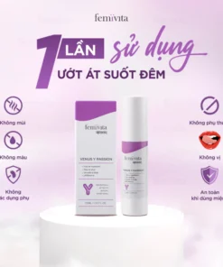 Combo 2 Gel Venus Femivita - Hỗ trợ tăng cảm hứng, giảm hô hạn, chăm sóc "cô bé", ra nước nhờn tự nhiên - Ảnh 12