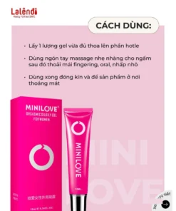 Gel bôi trơn MINILOVE 10ml | Lalendi Store - Ảnh 6