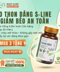 Viên uống giảm cân giảm béo giảm nhanh an toàn hiệu quả giảm 8-12kg sau 1 liệu trình, hộp 30 viên - Ảnh 3
