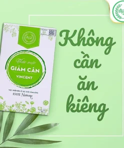 Viên Uống Giảm Cân Vincent Sâm Tố Nữ Trà Thảo Mộc Giảm Cân Giảm Mỡ Trong Máu An Toàn Tặng Detox - Ảnh 6