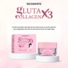 Kem nách mờ thâm - S C SICAWHITE - GLUTA COLLAGEN X3 INTENSE WHITENING WITH GLUTATHIONE & COLLAGEN 10GR