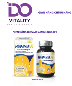 Viên uống Hupavir Immunocaps hỗ trợ đào thải HPV, sùi mào gà , hỗ trợ tăng cường đề kháng cho cả nam và nữ lọ 60 viên - Ảnh 4